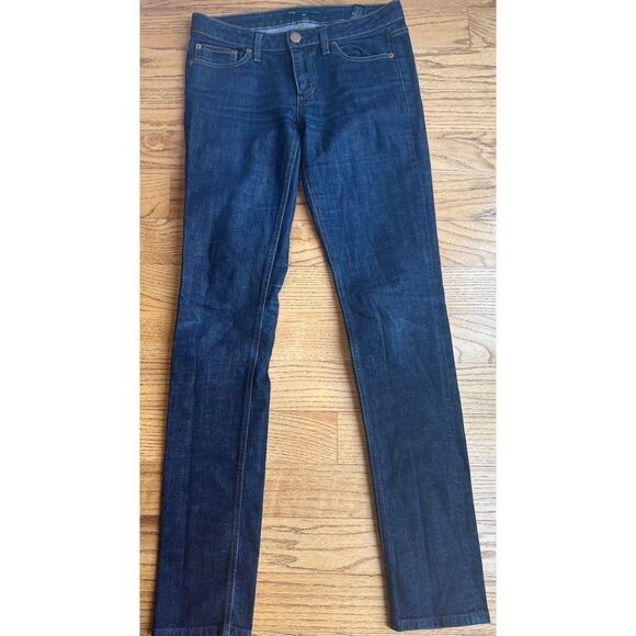 Marc by Marc Jacobs Chrissie 003 Low Rise Skinny Stretch Dark Denim Jeans Sz 28 - Picture 2 of 16